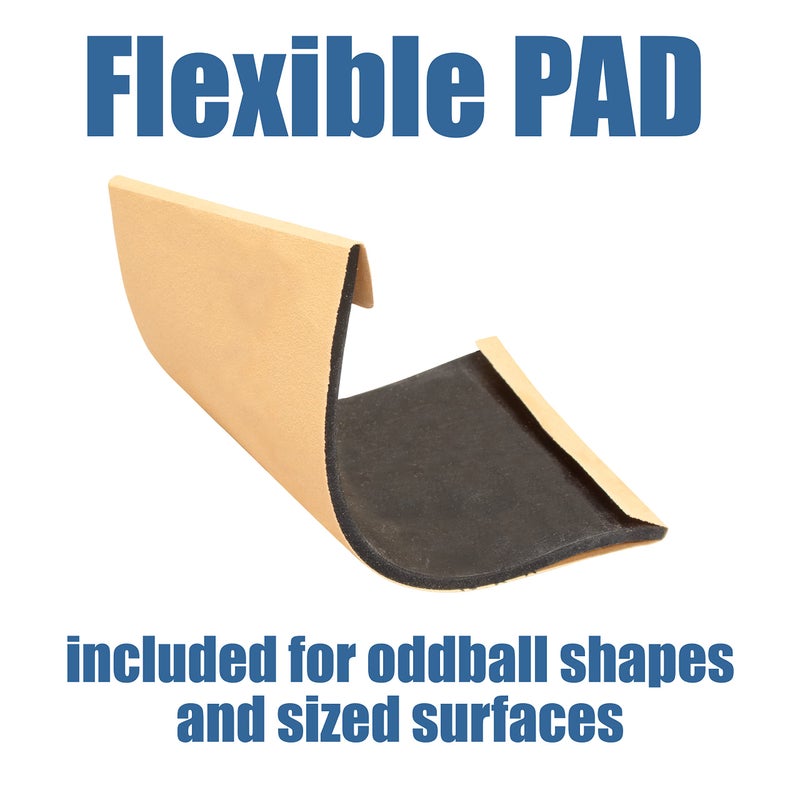 Fulton 21 Profile Contour Sanding Grips, Wood Sanding Detailer for Convex, Concave & Angles, Curved Sanding Tool for Corners, Molding, Models, Arts, Crafts, Auto Body & More (Grips with Sandpaper) - Image 5